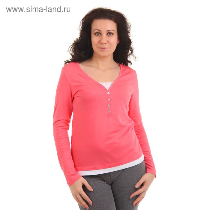 Джемпер женский "Сорренто", рост 158-164 см, размер 46, цвет розовый (арт. MK2192/01) - Фото 1
