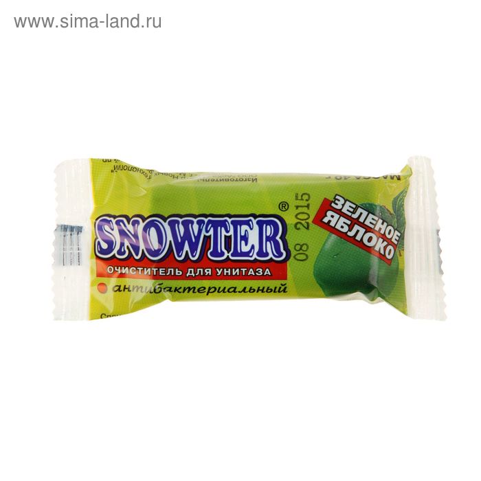 3апасной блок очистителя для унитаза Snowter "Зелёное яблоко", 40 г - Фото 1
