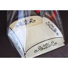 Подарочная упаковка "Вензеля", с жестким дном, 14х14х5 см - Фото 4