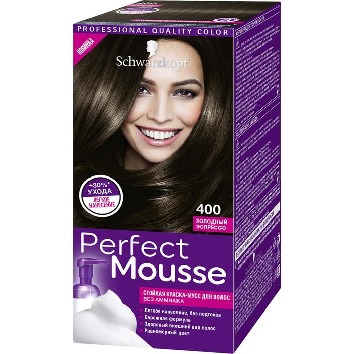 {{photo.Alt || photo.Description || 'Краска-мусс для волос Perfect Mousse, тон 400, холодный эспрессо'}}