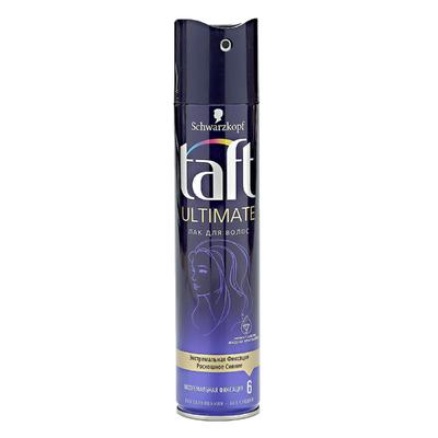 Лак для волос Taft Ultimate, экстремальная фиксация, 225 мл