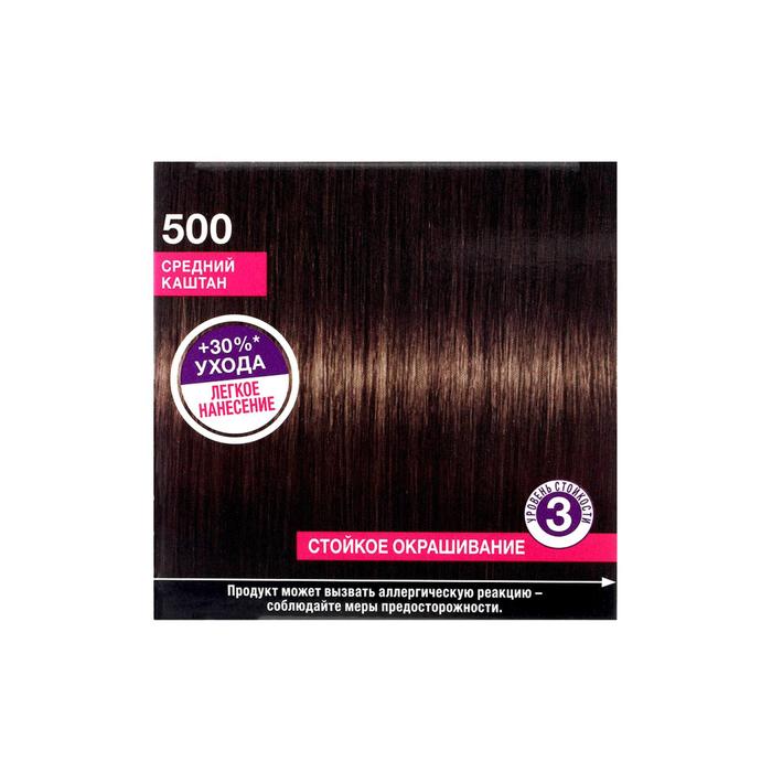 Краска-мусс для волос Perfect Mousse, тон 500, средний каштан 13498