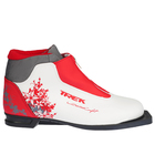 Ботинки лыжные TREK Lady Comfort NN75 ИК, цвет белый, лого красный, размер 36 - Фото 1