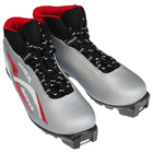 Ботинки лыжные TREK Distance SNS ИК, цвет серебристый, лого красный, размер 42 - Фото 2