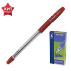 Ручка шариковая Pilot. BPS-GP, красный стержень, узел 0.7 мм, на масляной основе, резиновый упор - Фото 1