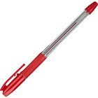 Ручка шариковая Pilot BPS-GP, резиновый упор, 0.7мм, масляная основа, стержень красный - фото 8259303