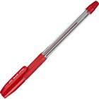 Ручка шариковая Pilot BPS-GP, резиновый упор, 0.7мм, масляная основа, стержень красный - фото 8259304