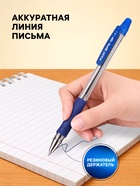 Ручка шариковая Pilot. BPS-GP, синий стержень BPS-GP-F, узел 0.7 мм, на масляной основе, резиновый упор - Фото 2