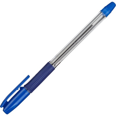 Ручка шариковая Pilot. BPS-GP, синий стержень BPS-GP-F, узел 0.7 мм, на масляной основе, резиновый упор
