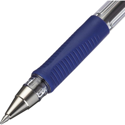 Ручка шариковая Pilot. BPS-GP, синий стержень BPS-GP-F, узел 0.7 мм, на масляной основе, резиновый упор