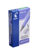 Ручка шариковая Pilot. Super Grip, автоматическая, синий стержень BPGP-10R-F (SG), узел 0.7 мм, на масляной основе, резиновый упор - Фото 12