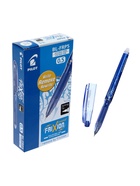Стираемая ручка Pilot. Frixion, гелевая, синий стержень BL-FRP5 (L), узел 0.5 мм - Фото 6