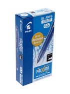 Стираемая ручка Pilot. Frixion, гелевая, синий стержень BL-FRP5 (L), узел 0.5 мм - Фото 9