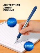 Ручка шариковая Pilot. Super Grip, автоматическая, синий стержень BPGP-10R-M (L), узел 1 мм, на масляной основе, резиновый упор 1194455 - фото 8968781