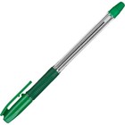Ручка шариковая Pilot BPS-GP, резиновый упор, 0.7 мм, масляная основа, стержень зеленый BPS-GP-F - Фото 3
