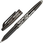 Ручка гелевая стираемая Pilot Frixion, узел 0.7 мм, чернила черные - Фото 2