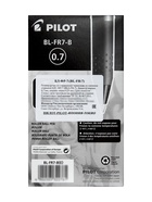 Стираемая ручка Pilot. Frixion, гелевая, чёрный стержень BL-FR-7 (B), узел 0.7 мм 1194428