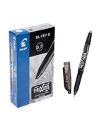 Стираемая ручка Pilot. Frixion, гелевая, чёрный стержень BL-FR-7 (B), узел 0.7 мм - Фото 7