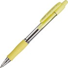 Ручка шариковая автоматическая PILOT Super Grip, резиновый упор, 0.7 мм, масляная основа, стержень синий, корпус жёлтый - Фото 3