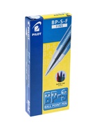 Ручка шариковая Pilot BP-SF, узел 0.7мм, чернила синие на масляной основе, металлический наконечник (3 шт) - фото 809485255