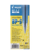 Ручка шариковая Pilot BP-SF, узел 0.7мм, чернила синие на масляной основе, металлический наконечник (3 шт) - фото 809485256