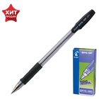 Ручка шариковая Pilot. BPS-GP, чёрный стержень BPS-GP-EF, узел 0.5 мм, на масляной основе, резиновый упор - Фото 4