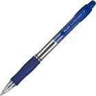 Ручка шариковая автоматическая PILOT Super Grip, резиновый упор, 0.7 мм, масляная основа, стержень синий, корпус синий - Фото 3