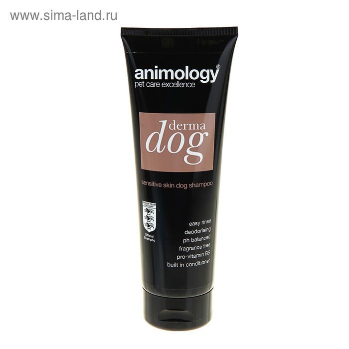 Animology Шампунь-кондиционер Derma Dog концентрированный для чувствительной кожи 250 мл. - Фото 1