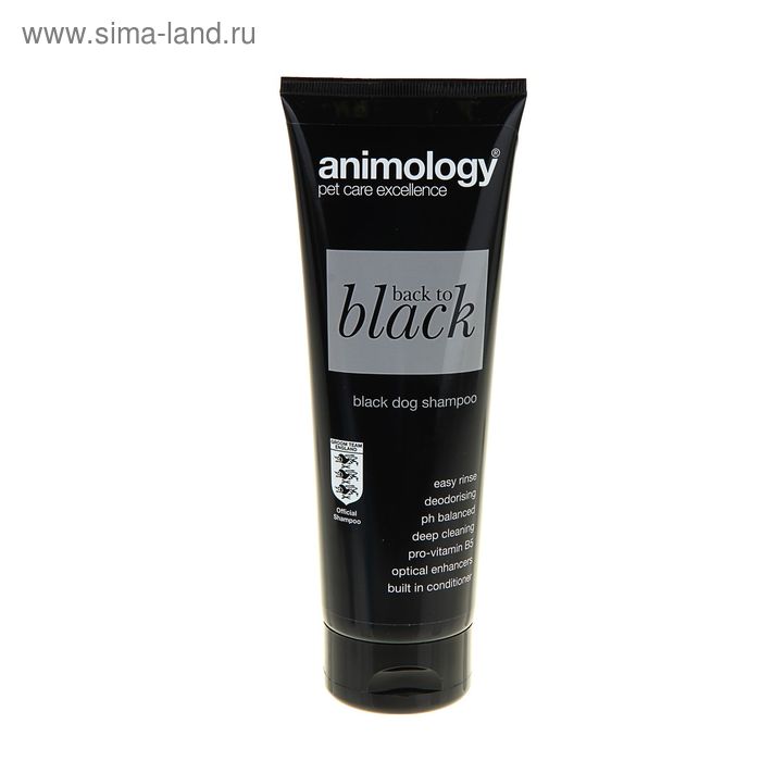 Animology Шампунь-кондиционер Back To Black концентрированный для черной шерсти  250 мл. - Фото 1