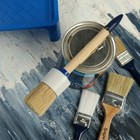 Кисть круглая ТУНДРА, натуральная щетина, деревянная рукоятка, № 12, 45 мм - Фото 6