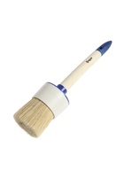 Кисть круглая ТУНДРА, натуральная щетина, деревянная рукоятка, №18, 60 мм - Фото 3