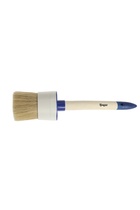 Кисть круглая ТУНДРА, натуральная щетина, деревянная рукоятка, №18, 60 мм - Фото 4