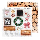 Бумага для скрапбукинга «Счастья в Новом году», 29,5 × 29,5 см 160 гр/м2 - Фото 1