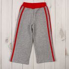 Спортивные брюки для девочки, рост 98 см (52), цвет серый 43608 - Фото 1
