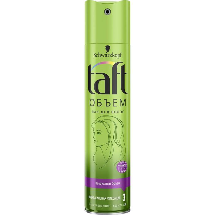 {{photo.Alt || photo.Description || 'Лак для волос Taft «Воздушный объём», очень сильная фиксация, 225 мл'}}