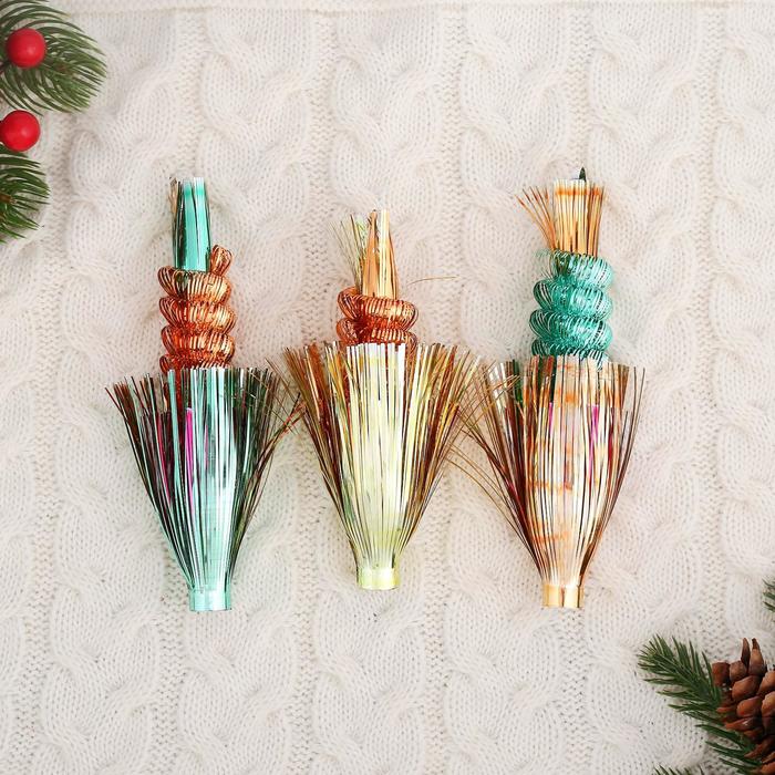 Ёлочное украшение из фольги «Слана. Кукуруза», 10см, МИКС - Фото 1