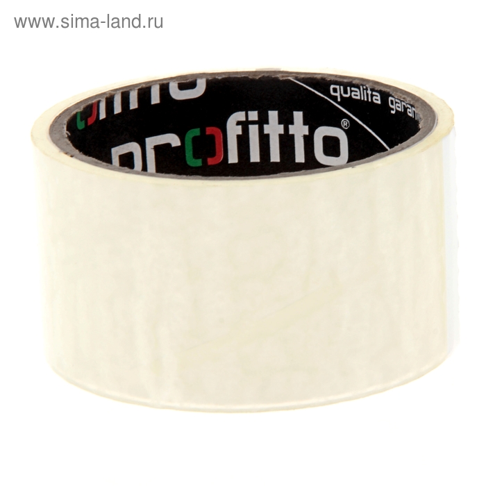 Клейкая лента упаковочная Profitto, прозрачная , 48 мм х 23 м - Фото 1