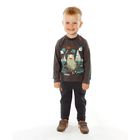 Джемпер для мальчика "Медвежья компания", рост 110 см (56), цвет темно-серый - Фото 2