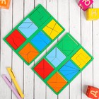 Настольная игра «Сложи квадрат», 2 уровень (мини), МИКС - Фото 2