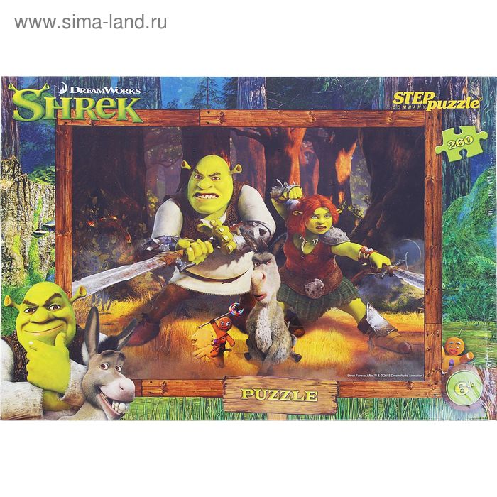 Пазл Shrek, 260 элементов - Фото 1