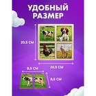 Картинки-половинки «Домашние животные», 2 планшета - фото 4549514