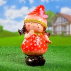 Садовая фигура из гипса «Девочка - клубничка», 11×15×31 см - Фото 7