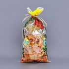 Пакет подарочный новогодний, для сладкого подарка «Подарок» 20×35 см - Фото 1