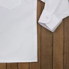 Сорочка нарядная для мальчика, рост 110-116 см (28), цвет белый - Фото 6