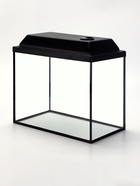 Аквариум «Прямоугольный» с крышкой, 25 л, 38×21×31/36 см, чёрный - Фото 1