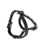 Шлейка кожаная на фетре, регулируемая многоразмерная, ОШ 22-30 см, ОГ 28-36 см, 1,2 см, микс - Фото 2