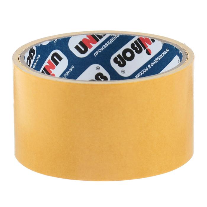 Клейкая лента UNIBOB, двусторонняя, 50 мм × 5 м - Фото 1