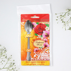 Ложка чайная с гравировкой «Любимая мама», 3×14 см - Фото 3