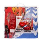 Одеяло панно 1,5 сп "Тачки" 140*205 см леб.пух, поплин, 200 г/м2 - Фото 2