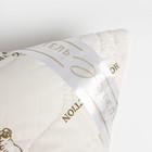 Подушка «Этель», подстёжка — овечья шерсть, 70×70 см, тик - Фото 2